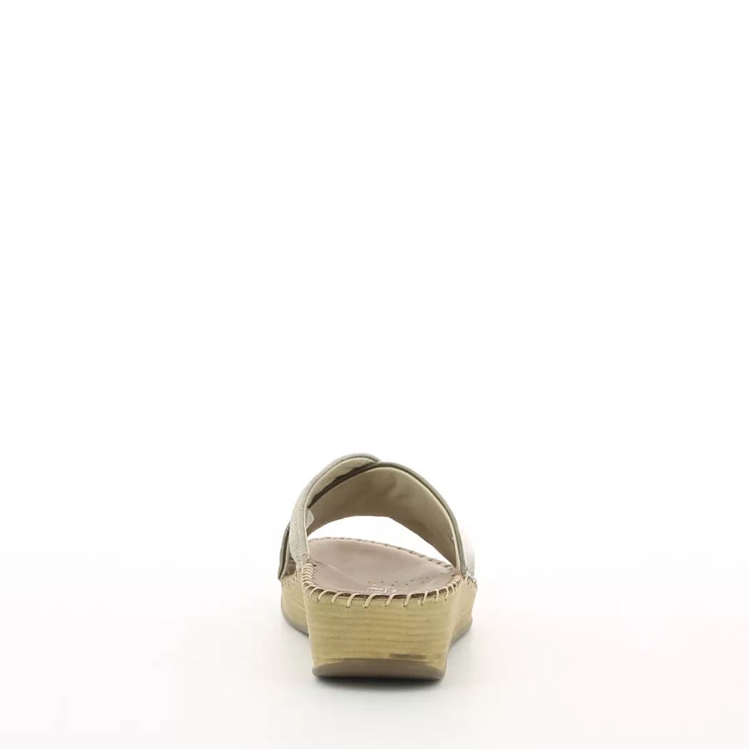 Image (3) de la chaussures Calba - Mules et Sabots Or / Bronze / Platine en Cuir synthétique