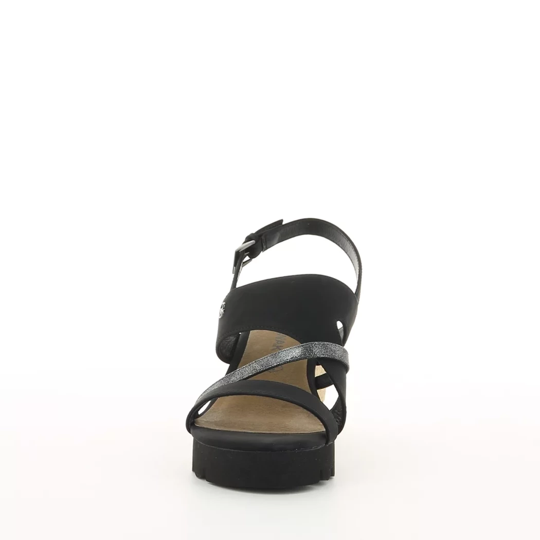 Image (5) de la chaussures Chattawak - Sandales et Nu-Pieds Noir en Cuir synthétique