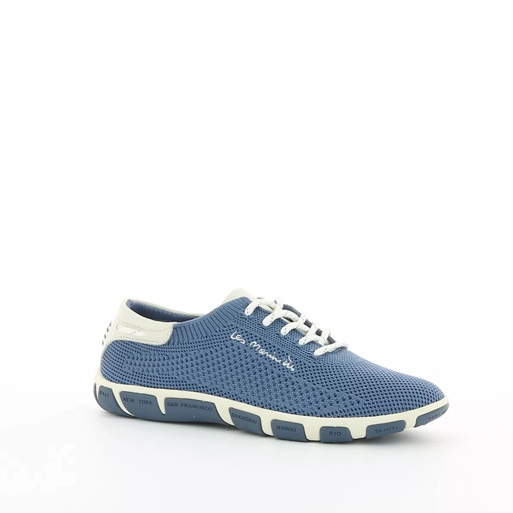 Image (1) de la chaussures Tbs - Chaussures à lacets Bleu en Textile