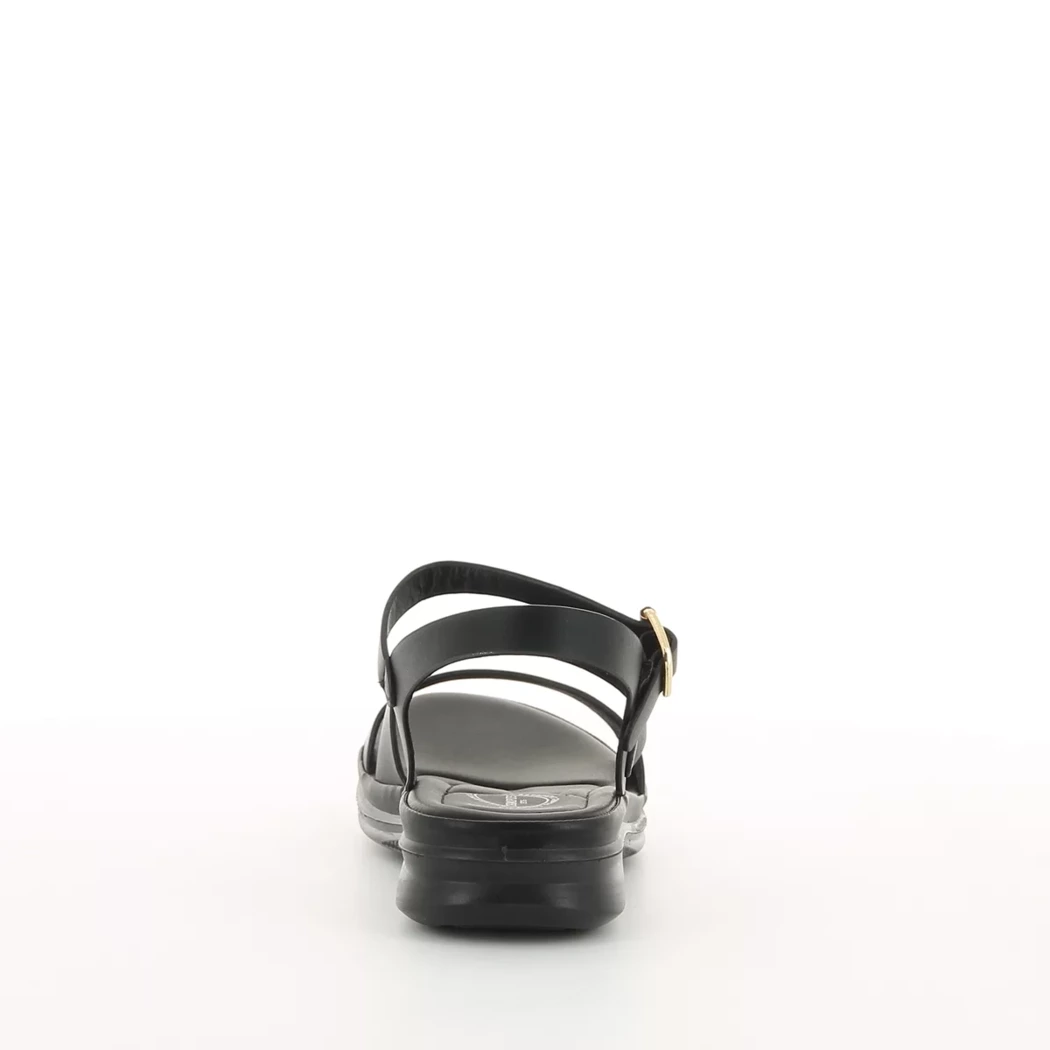 Image (3) de la chaussures Campus - Sandales et Nu-Pieds Noir en Cuir synthétique