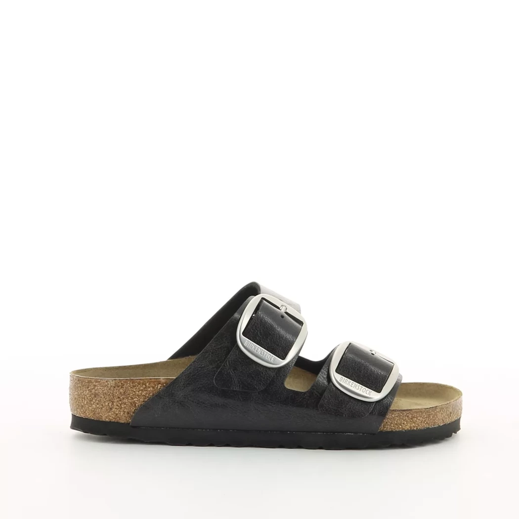 Image (2) de la chaussures Birkenstock - Mules et Sabots Noir en Cuir synthétique