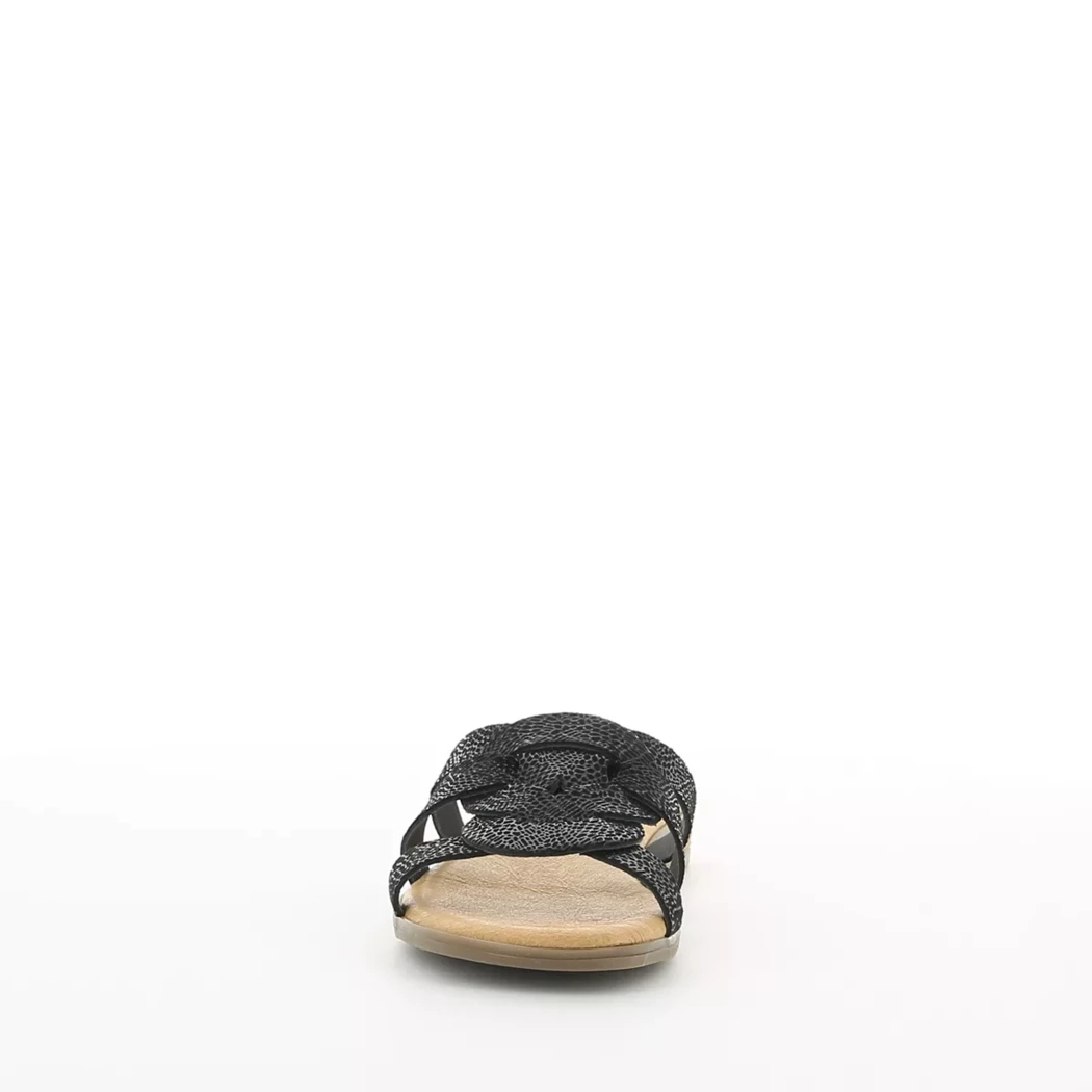 Image (5) de la chaussures Miss Boho - Mules et Sabots Noir en Cuir