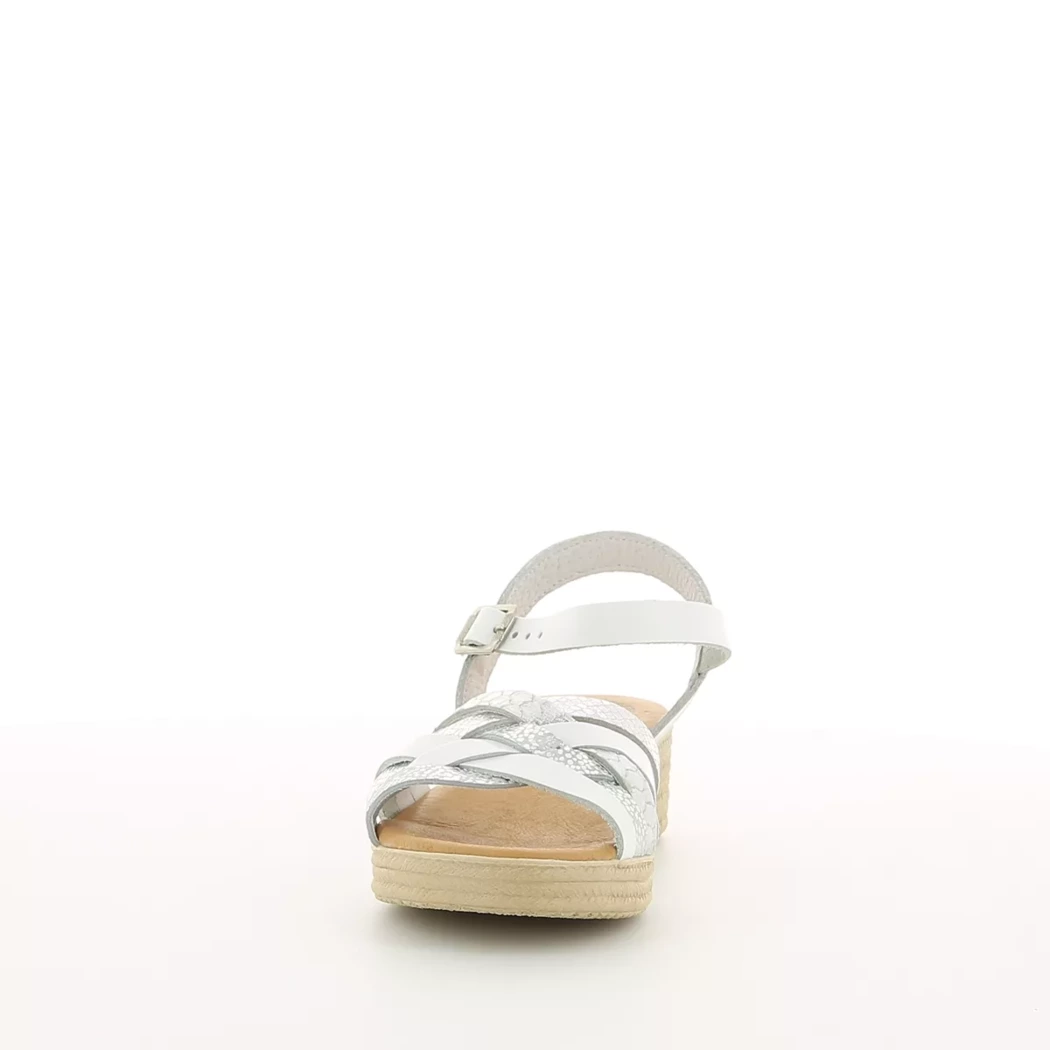 Image (5) de la chaussures Stella Pampa - Sandales et Nu-Pieds Blanc en Cuir