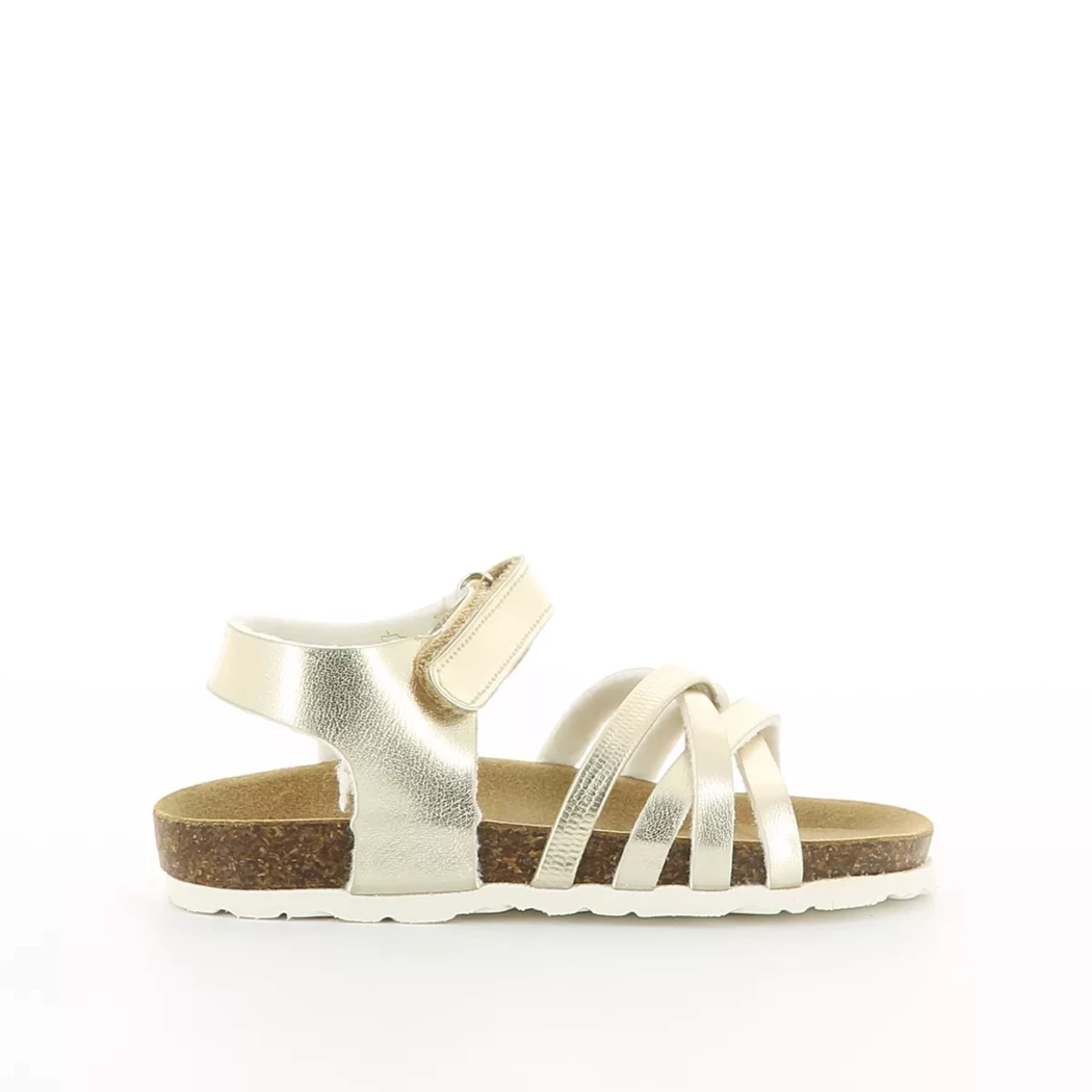 Image (2) de la chaussures Gextop - Sandales et Nu-Pieds Or / Bronze / Platine en Cuir synthétique