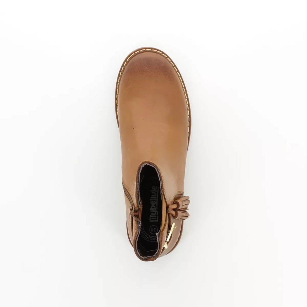Image (6) de la chaussures Lilybellule - Boots Cuir naturel / Cognac en Cuir