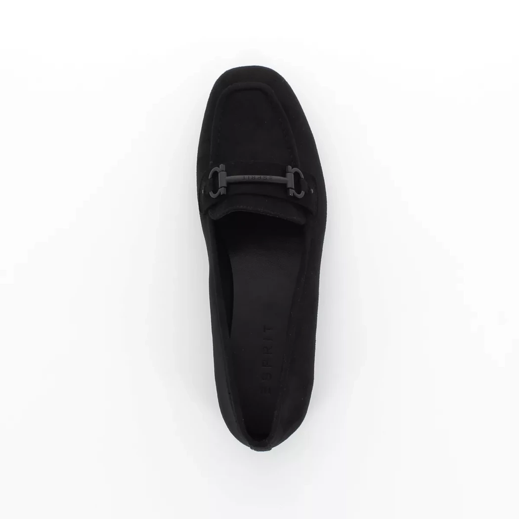 Image (6) de la chaussures Esprit - Mocassins Noir en Cuir nubuck
