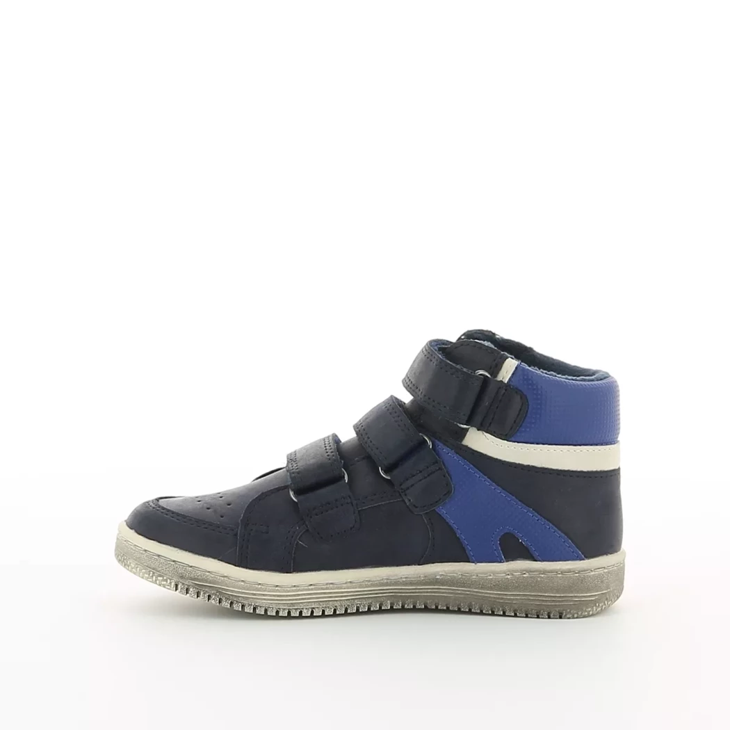Image (4) de la chaussures Kickers - Bottines Bleu en Cuir synthétique