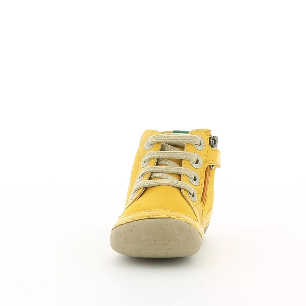 Image (5) de la chaussures Kickers - Bottines Jaune en Cuir