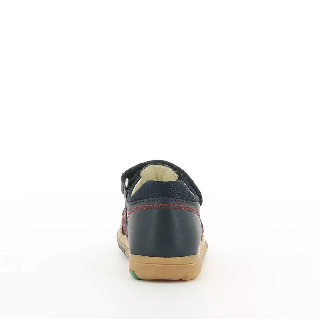 Image (3) de la chaussures Kickers - Sandales et Nu-Pieds Bleu en Cuir