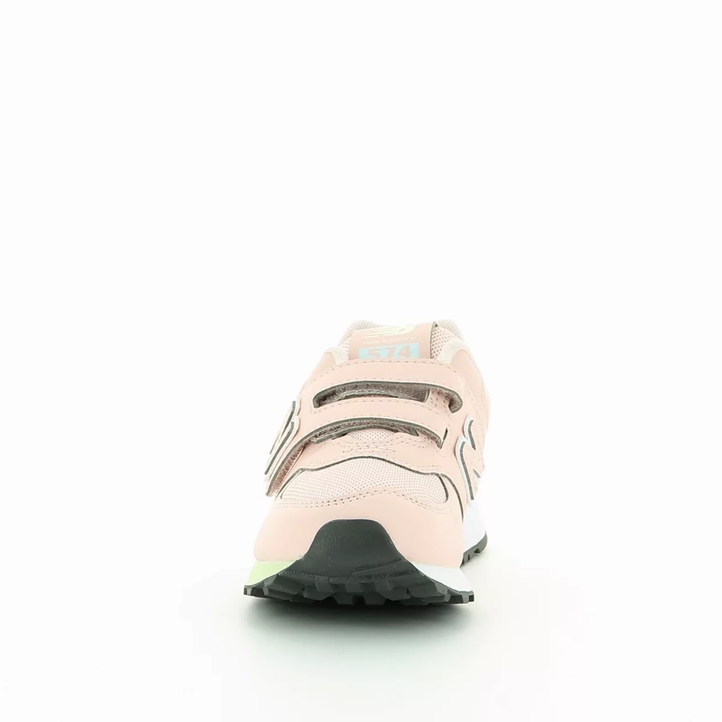 Image (5) de la chaussures New Balance - Baskets Rose en Cuir synthétique