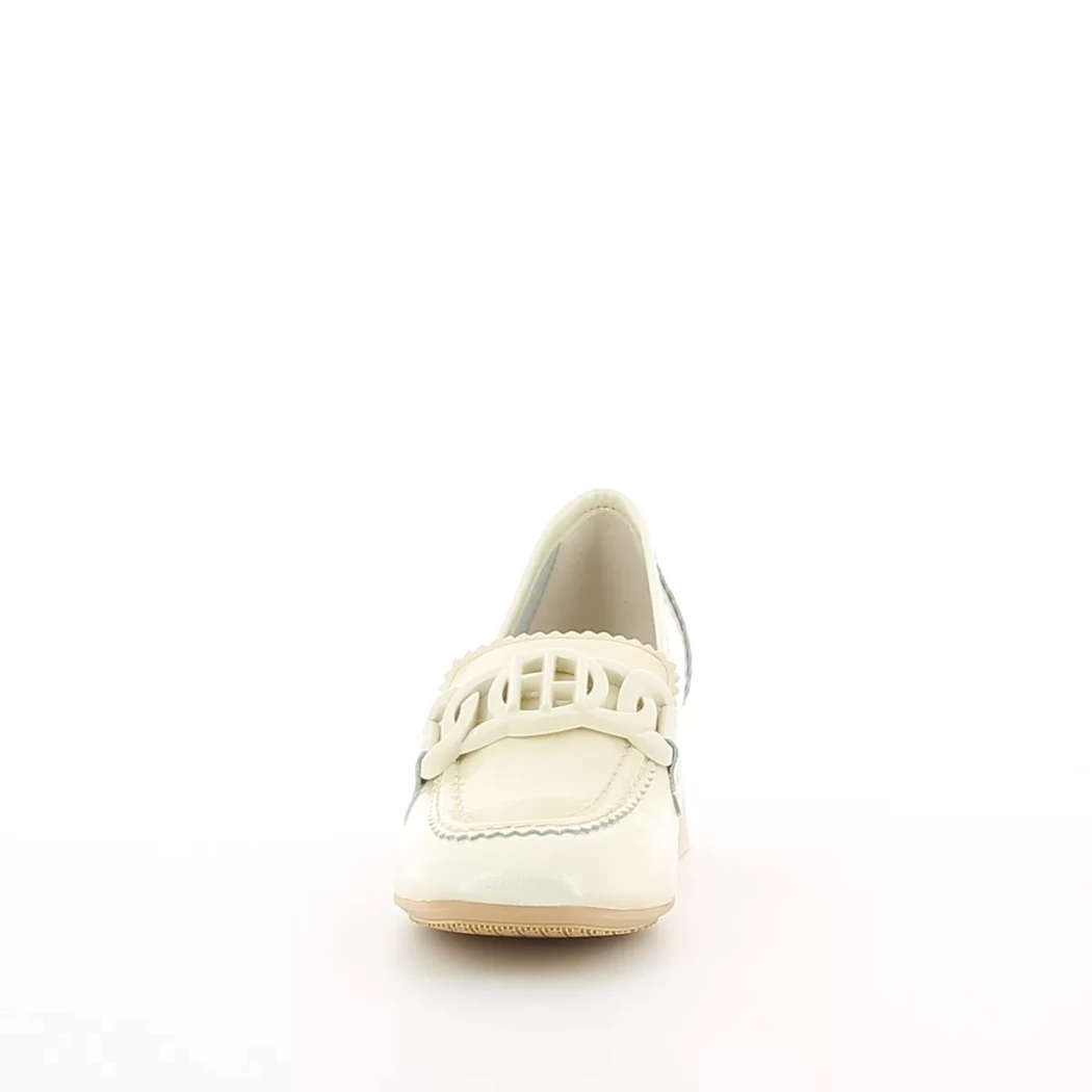 Image (5) de la chaussures Hispanitas - Mocassins Blanc en Cuir