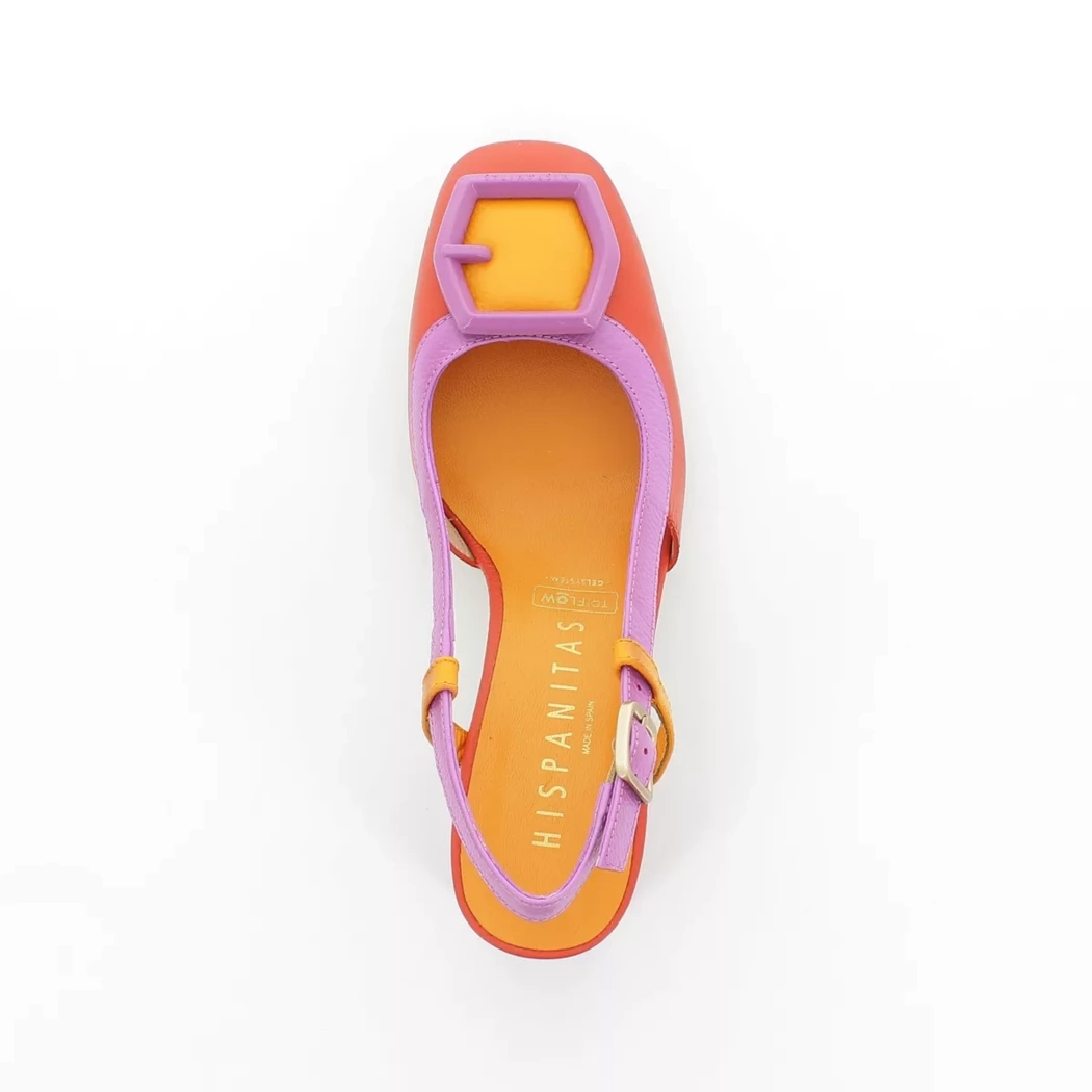 Image (6) de la chaussures Hispanitas - Escarpins Violet / Lilas en Cuir