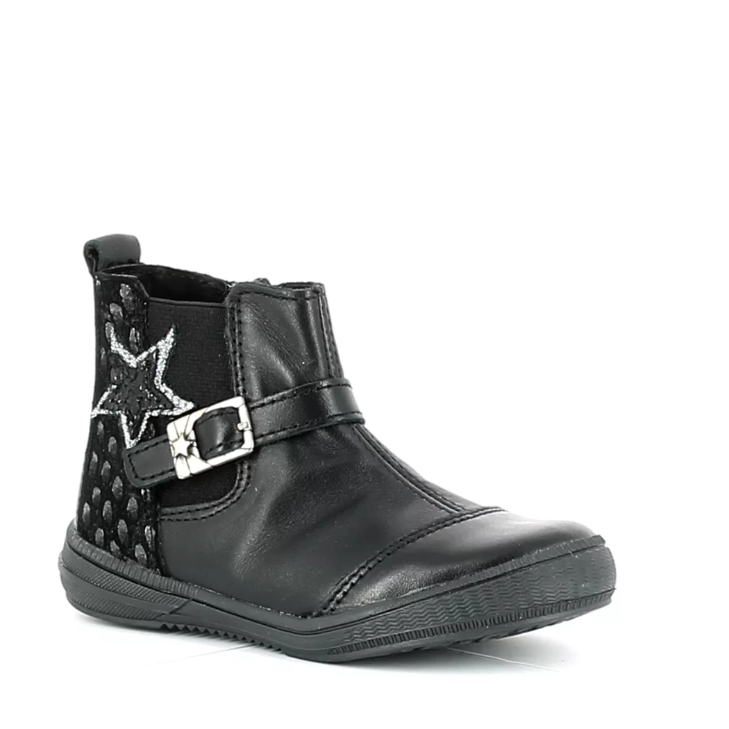Image (1) de la chaussures Cypres Kids - Boots Noir en Cuir