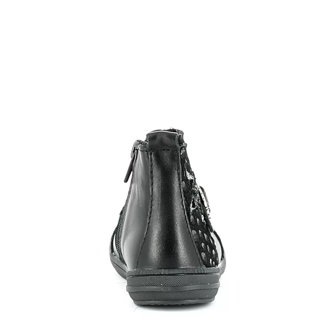 Image (3) de la chaussures Cypres Kids - Boots Noir en Cuir