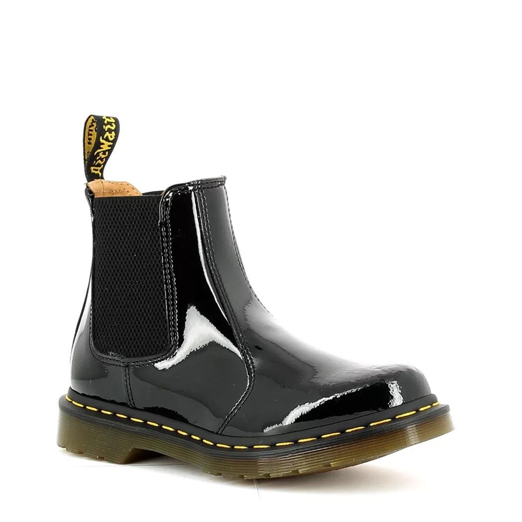 Image (1) de la chaussures Dr. Martens - Boots Noir en Cuir vernis