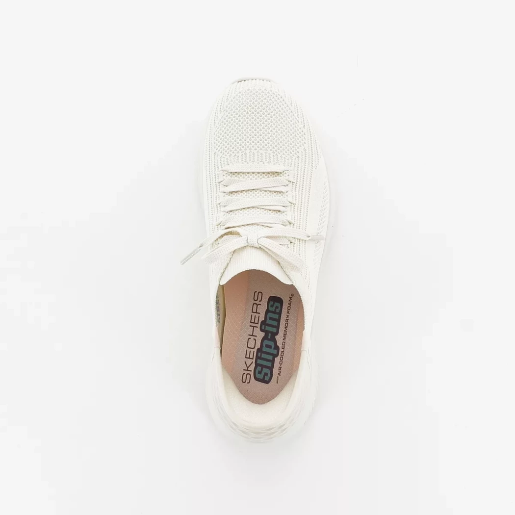 Image (6) de la chaussures Skechers - Baskets Blanc en Textile Image (6) de la chaussures Skechers - Baskets Blanc en Textile