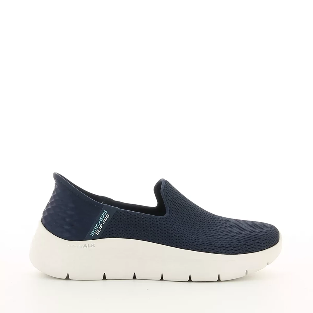 Image (2) de la chaussures Skechers - Baskets Bleu en Textile Image (2) de la chaussures Skechers - Baskets Bleu en Textile