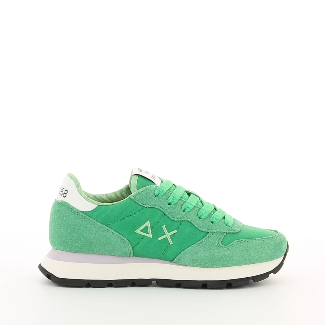 Image (2) de la chaussures Sun68 - Baskets Vert en Cuir nubuck Image (2) de la chaussures Sun68 - Baskets Vert en Cuir nubuck