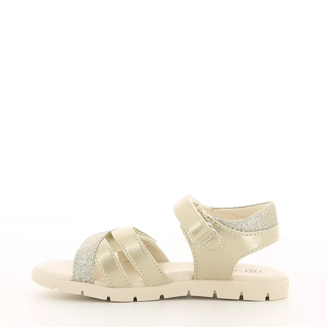Image (4) de la chaussures Tommy Hilfiger - Sandales et Nu-Pieds Or / Bronze / Platine en Cuir synthétique