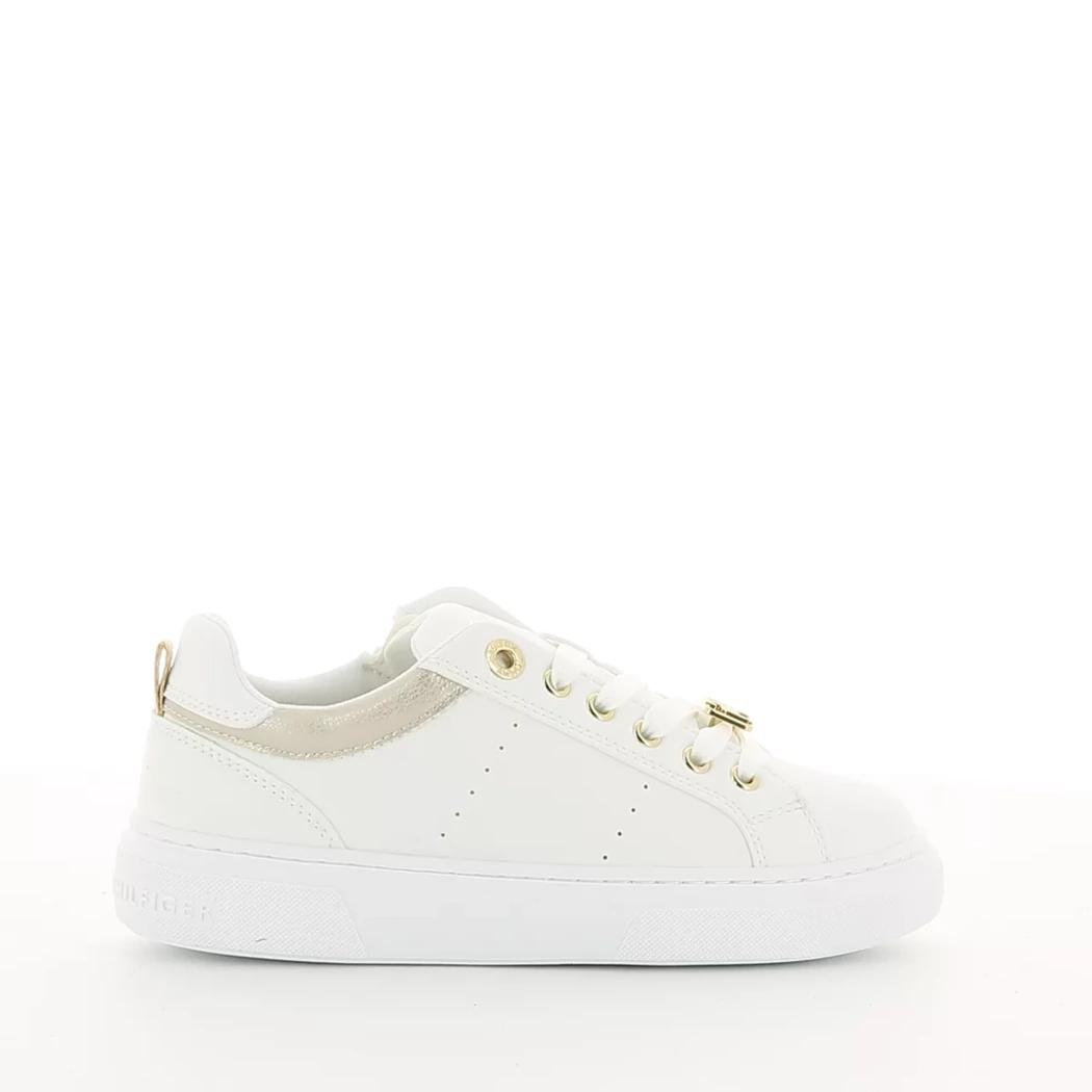 Image (2) de la chaussures Tommy Hilfiger - Baskets Blanc en Cuir synthétique Image (2) de la chaussures Tommy Hilfiger - Baskets Blanc en Cuir synthétique