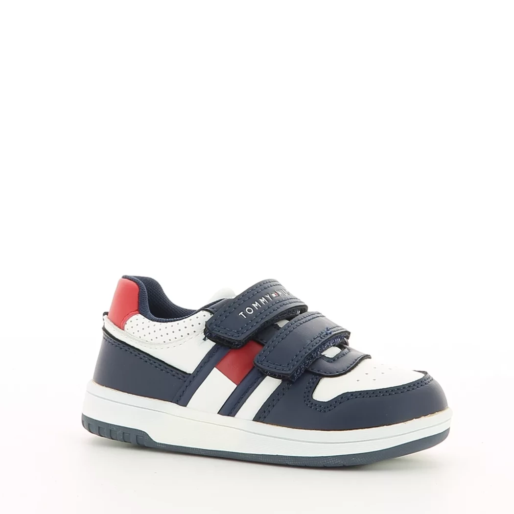Image (1) de la chaussures Tommy Hilfiger - Baskets Bleu en Cuir synthétique Image (1) de la chaussures Tommy Hilfiger - Baskets Bleu en Cuir synthétique