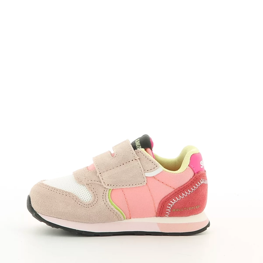 Image (4) de la chaussures Sun68 - Baskets Rose en Textile Image (4) de la chaussures Sun68 - Baskets Rose en Textile