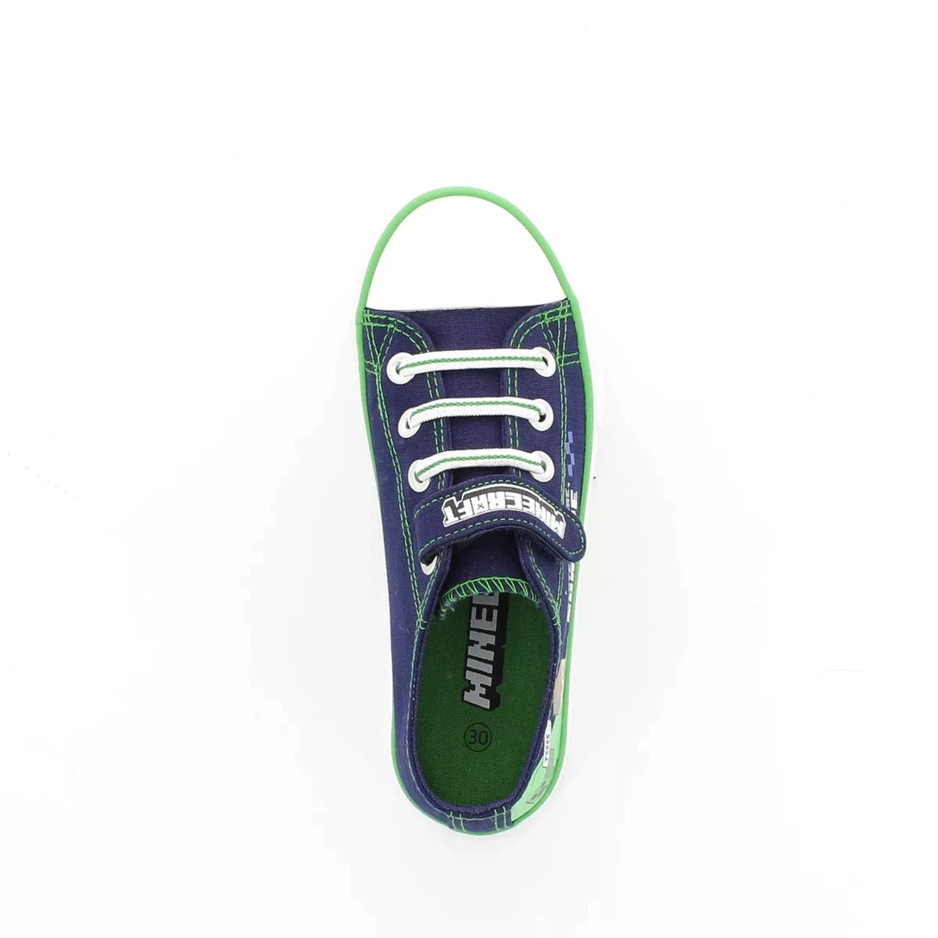 Image (6) de la chaussures Minecraft - Baskets Bleu en Textile Image (6) de la chaussures Minecraft - Baskets Bleu en Textile