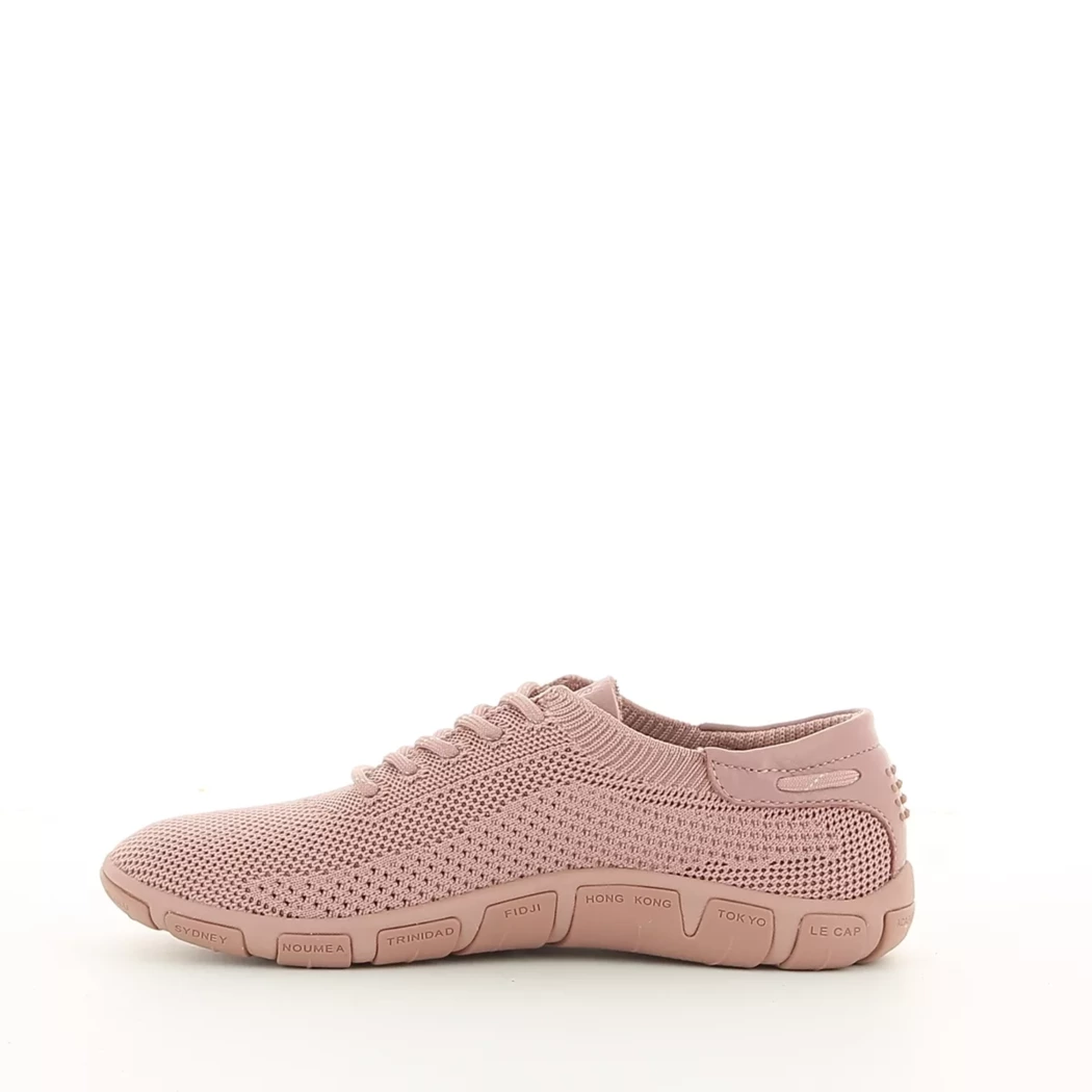 Image (4) de la chaussures Tbs - Baskets Rose en Textile Image (4) de la chaussures Tbs - Baskets Rose en Textile