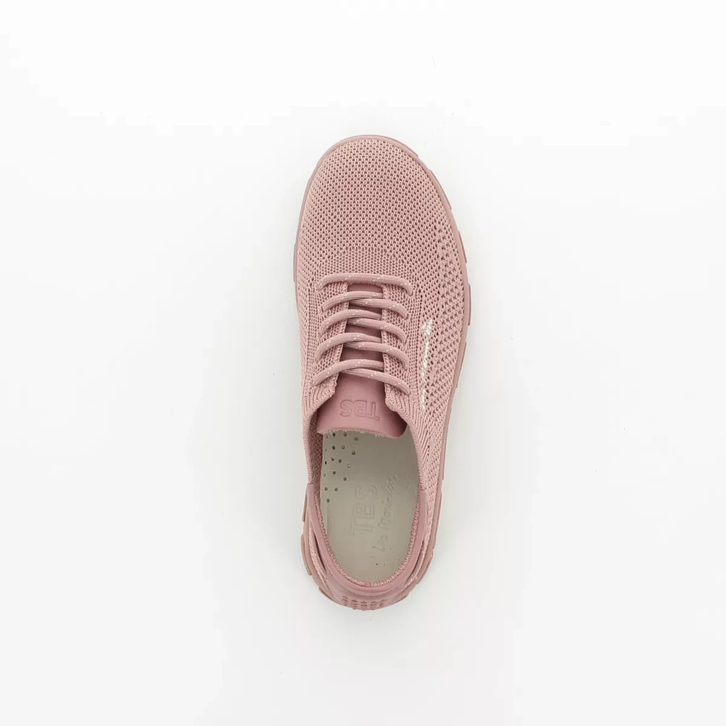 Image (6) de la chaussures Tbs - Baskets Rose en Textile Image (6) de la chaussures Tbs - Baskets Rose en Textile
