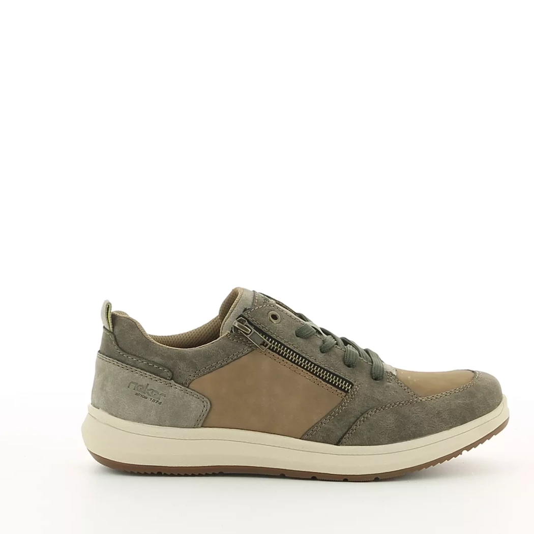 Image (2) de la chaussures Rieker - Baskets Taupe en Cuir Image (2) de la chaussures Rieker - Baskets Taupe en Cuir
