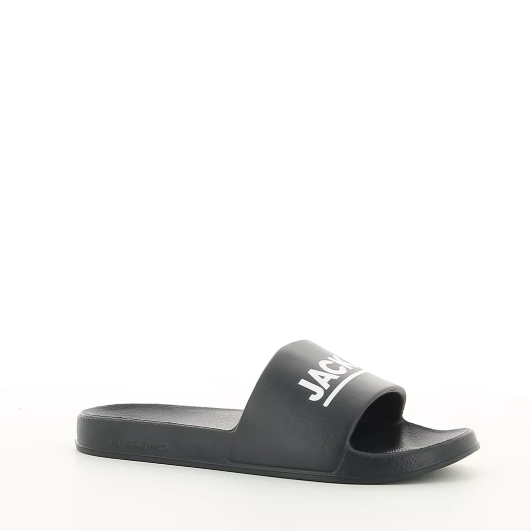 Image (1) de la chaussures Jack & Jones - Tongs et Plage Noir en Caoutchouc