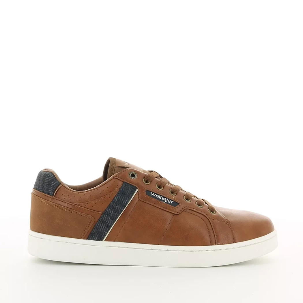 Image (2) de la chaussures Wrangler - Baskets Cuir naturel / Cognac en Cuir synthétique Image (2) de la chaussures Wrangler - Baskets Cuir naturel / Cognac en Cuir synthétique