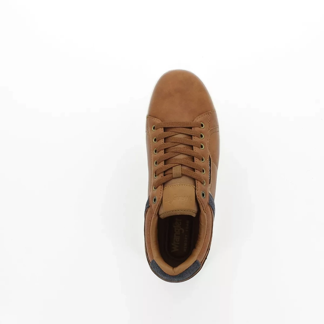 Image (6) de la chaussures Wrangler - Baskets Cuir naturel / Cognac en Cuir synthétique Image (6) de la chaussures Wrangler - Baskets Cuir naturel / Cognac en Cuir synthétique