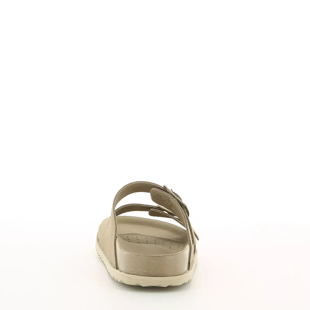 Image (3) de la chaussures Geox - Mules et Sabots Taupe en Cuir nubuck Image (3) de la chaussures Geox - Mules et Sabots Taupe en Cuir nubuck