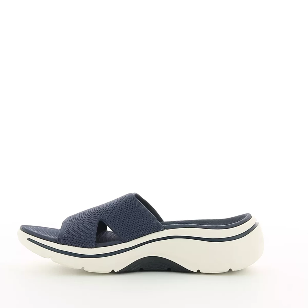 Image (4) de la chaussures Skechers - Mules et Sabots Bleu en Textile Image (4) de la chaussures Skechers - Mules et Sabots Bleu en Textile