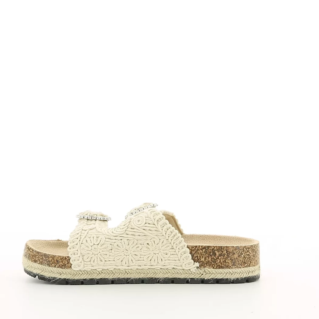 Image (4) de la chaussures Pretty Stories - Mules et Sabots Beige en Textile Image (4) de la chaussures Pretty Stories - Mules et Sabots Beige en Textile