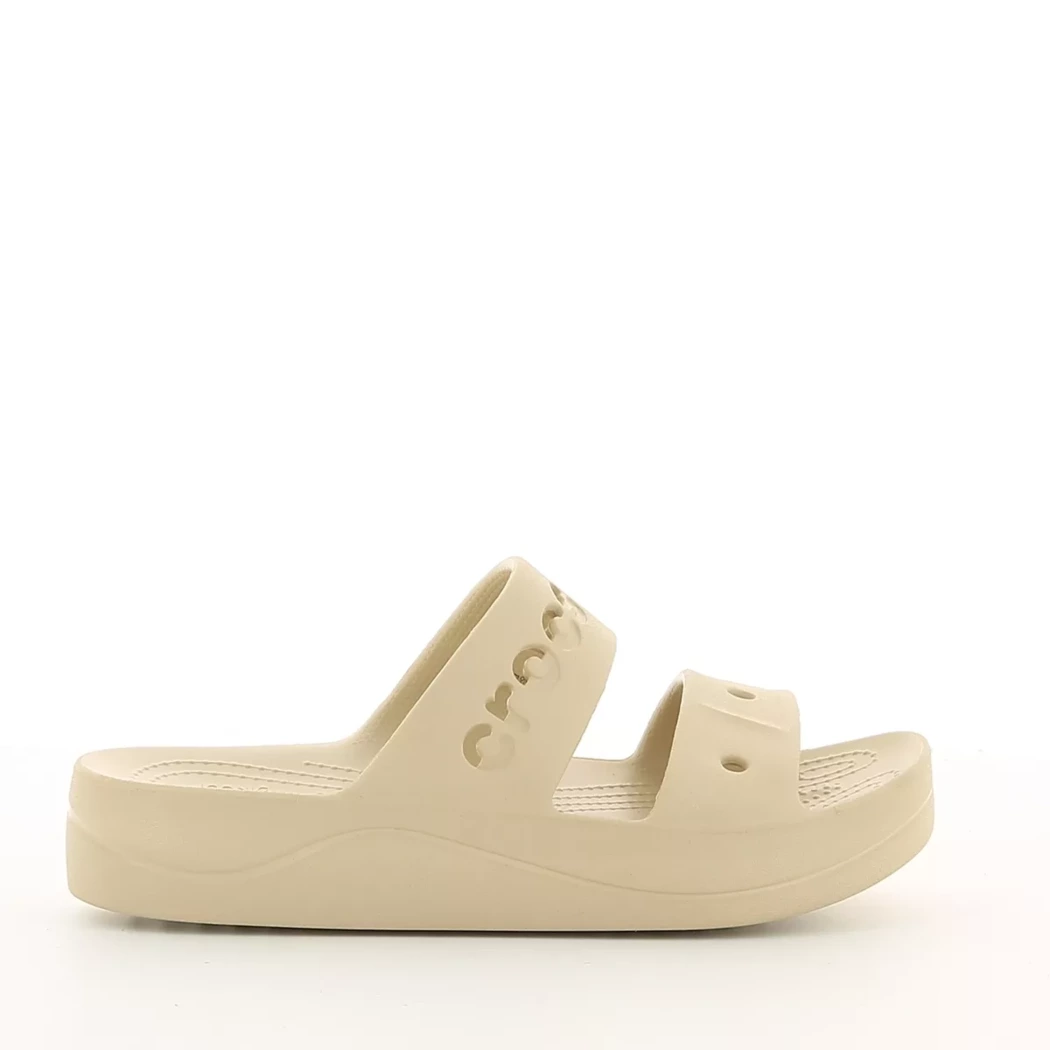 Image (2) de la chaussures Crocs - Mules et Sabots Beige en Caoutchouc Image (2) de la chaussures Crocs - Mules et Sabots Beige en Caoutchouc
