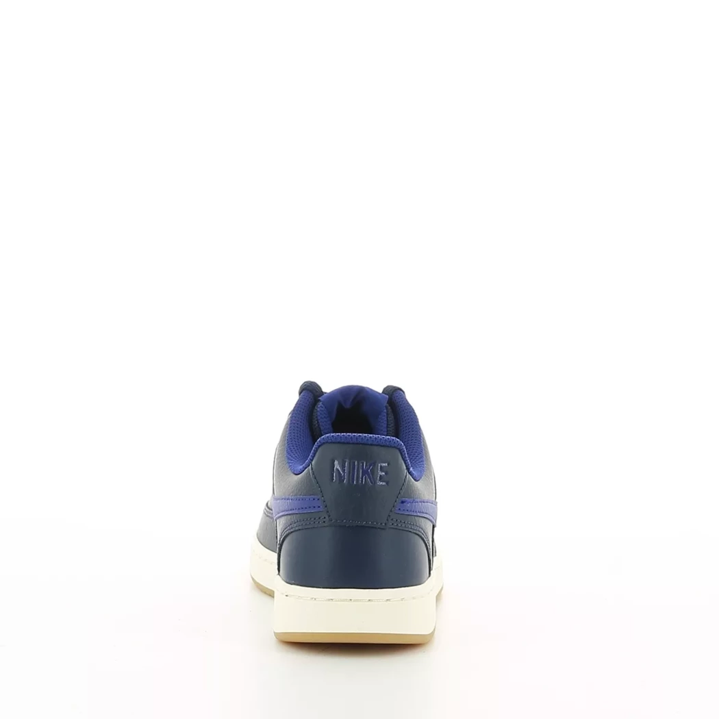 Image (3) de la chaussures Nike - Baskets Bleu en Cuir synthétique