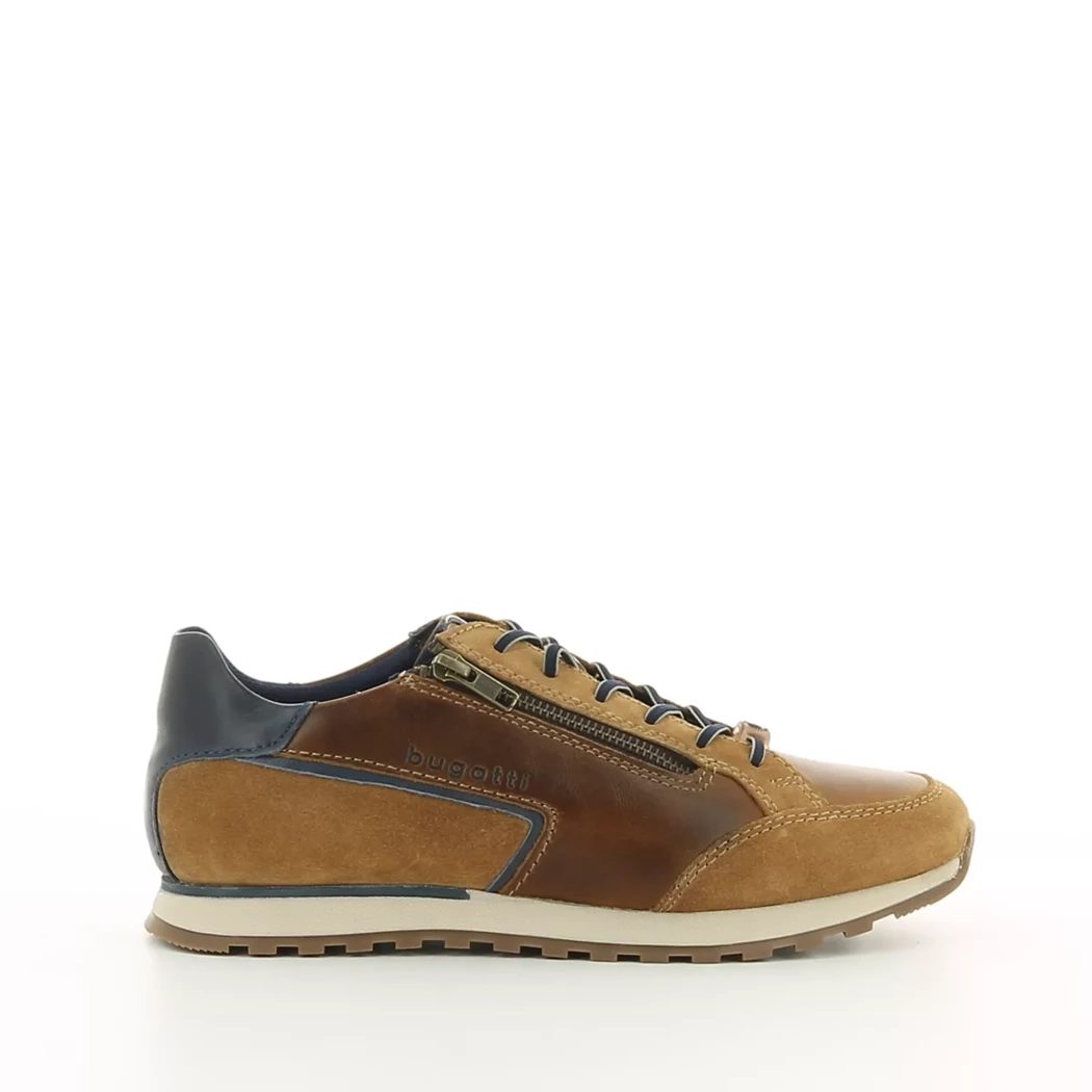 Image (2) de la chaussures Bugatti - Baskets Cuir naturel / Cognac en Cuir nubuck