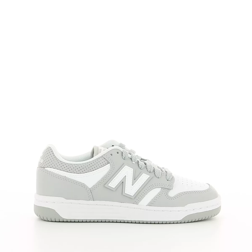 Image (2) de la chaussures New Balance - Baskets Blanc en Cuir synthétique