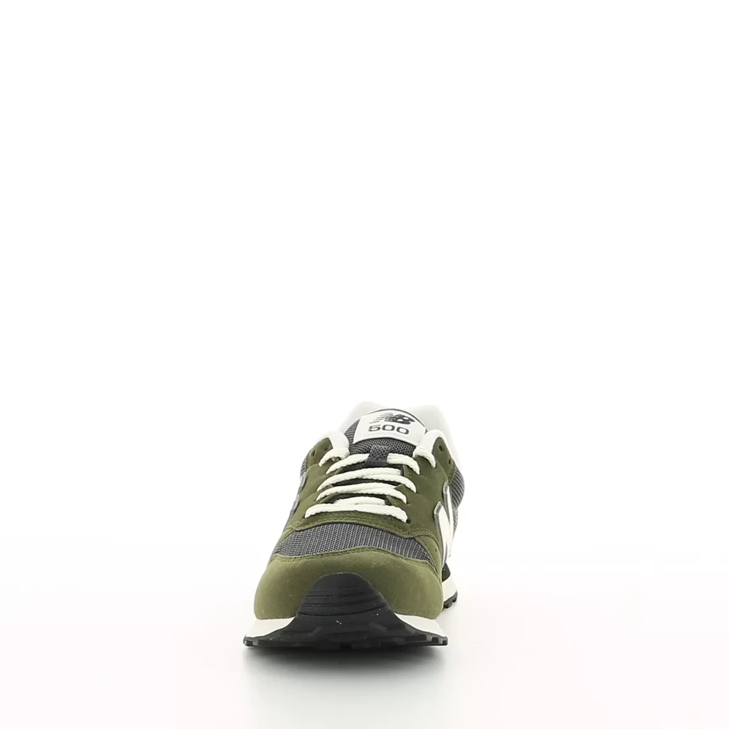 Image (5) de la chaussures New Balance - Baskets Vert en Cuir nubuck