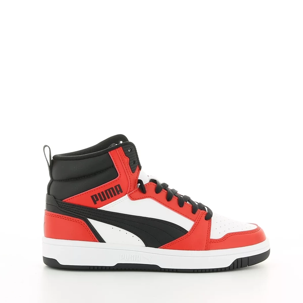 Image (2) de la chaussures Puma - Baskets Rouge en Cuir synthétique