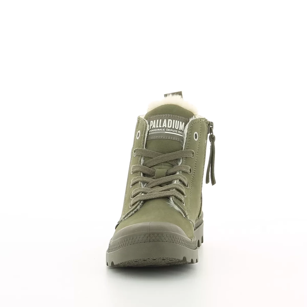 Image (5) de la chaussures Palladium - Bottines Vert en Cuir nubuck Image (5) de la chaussures Palladium - Bottines Vert en Cuir nubuck