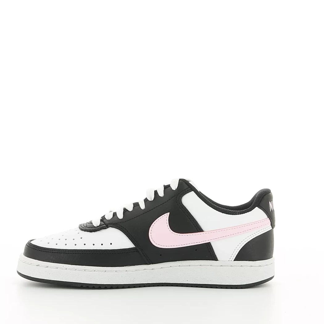 Image (4) de la chaussures Nike - Baskets Noir en Cuir synthétique