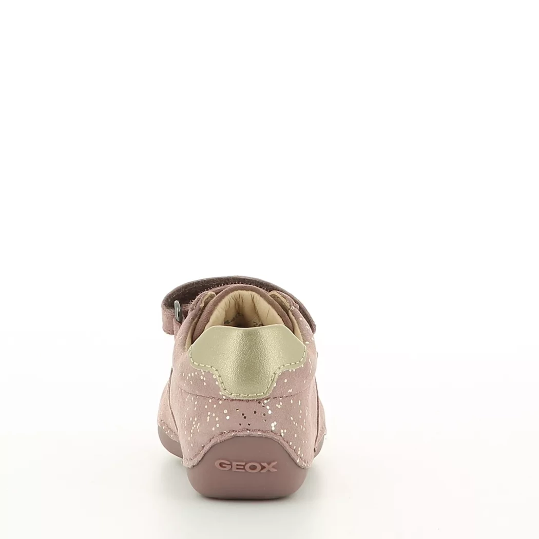 Image (3) de la chaussures Geox - Chaussures à velcro Rose en Cuir nubuck Image (3) de la chaussures Geox - Chaussures à velcro Rose en Cuir nubuck