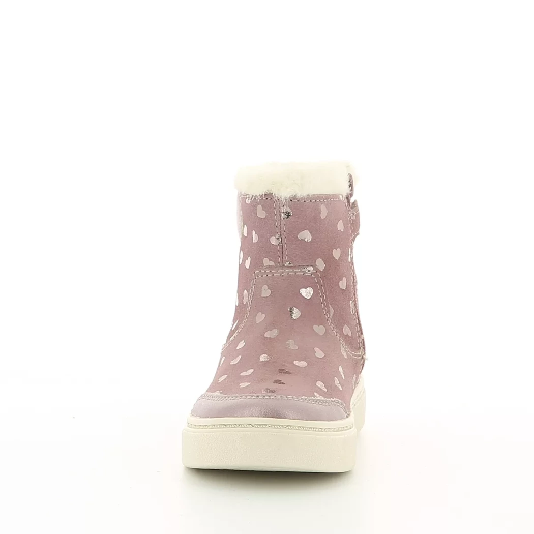Image (5) de la chaussures Geox - Boots Rose en Cuir nubuck