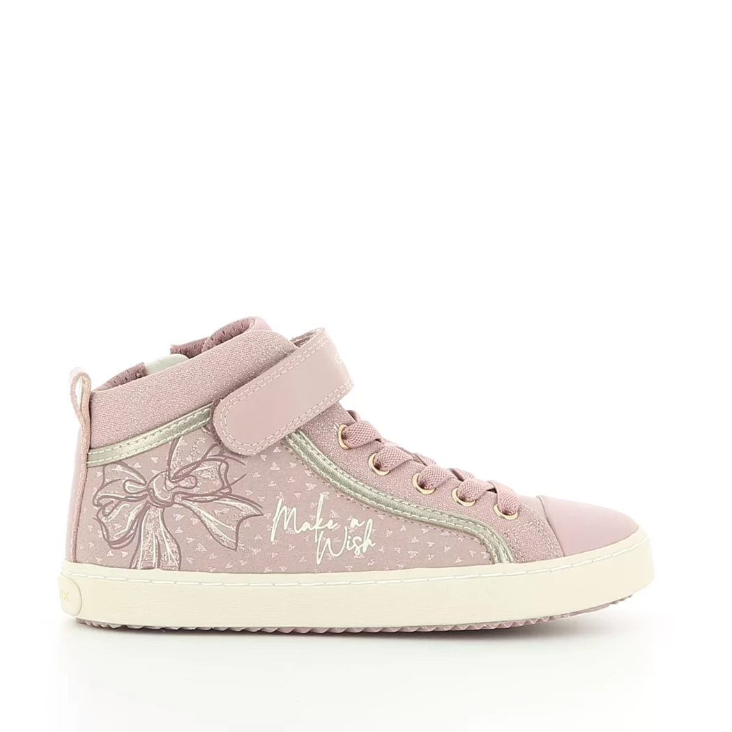Image (2) de la chaussures Geox - Bottines Rose en Multi-Matières