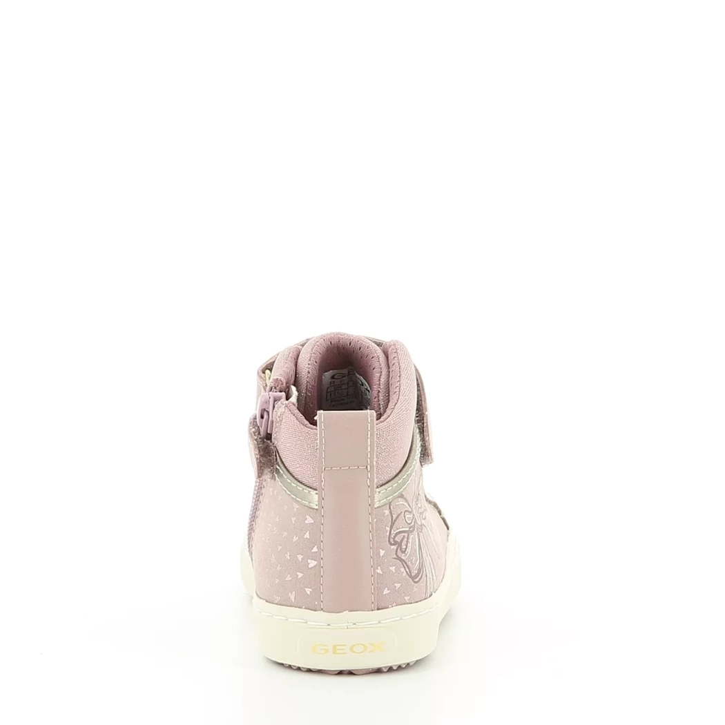 Image (3) de la chaussures Geox - Bottines Rose en Multi-Matières