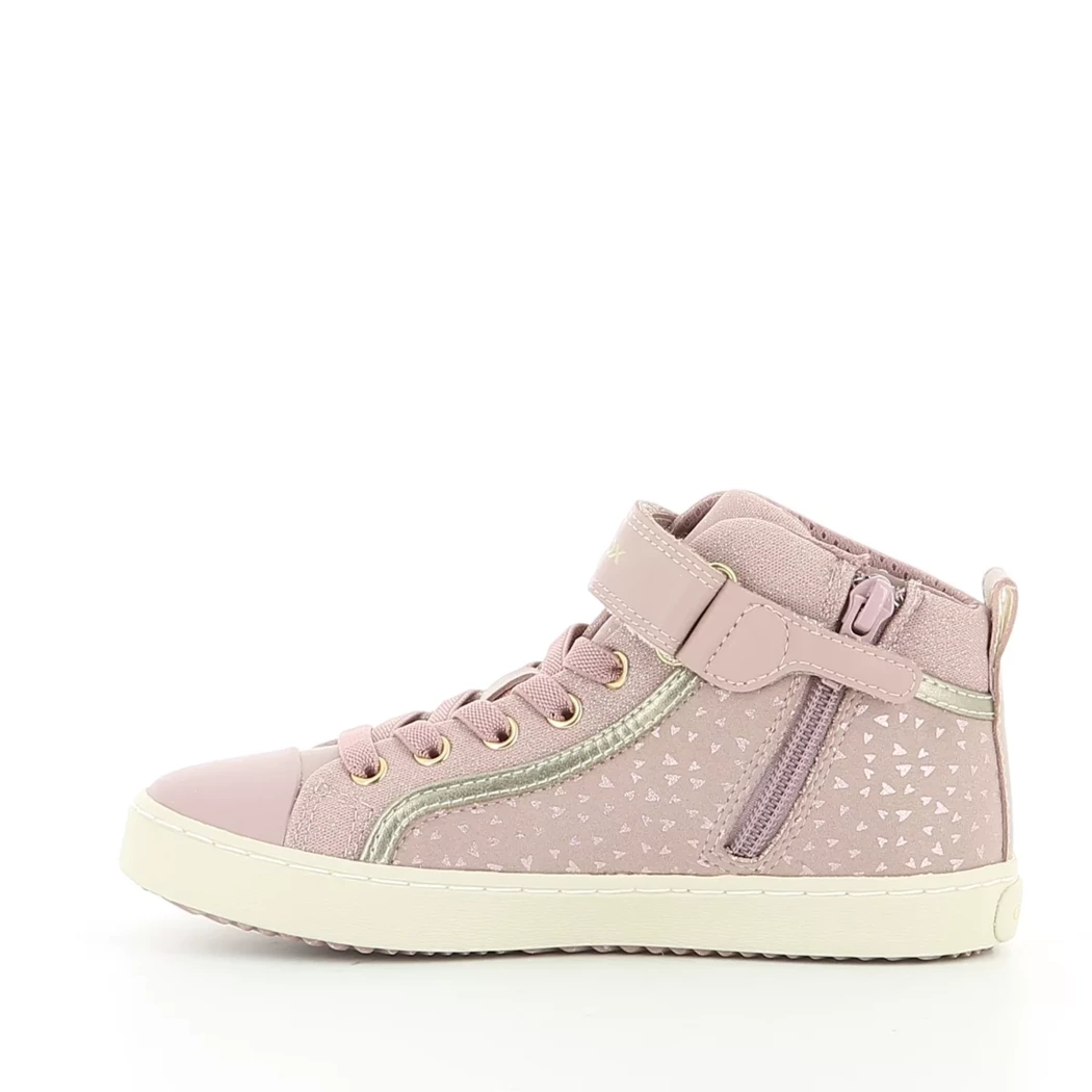 Image (4) de la chaussures Geox - Bottines Rose en Multi-Matières