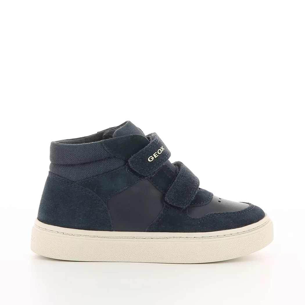 Image (2) de la chaussures Geox - Bottines Bleu en Cuir nubuck Image (2) de la chaussures Geox - Bottines Bleu en Cuir nubuck